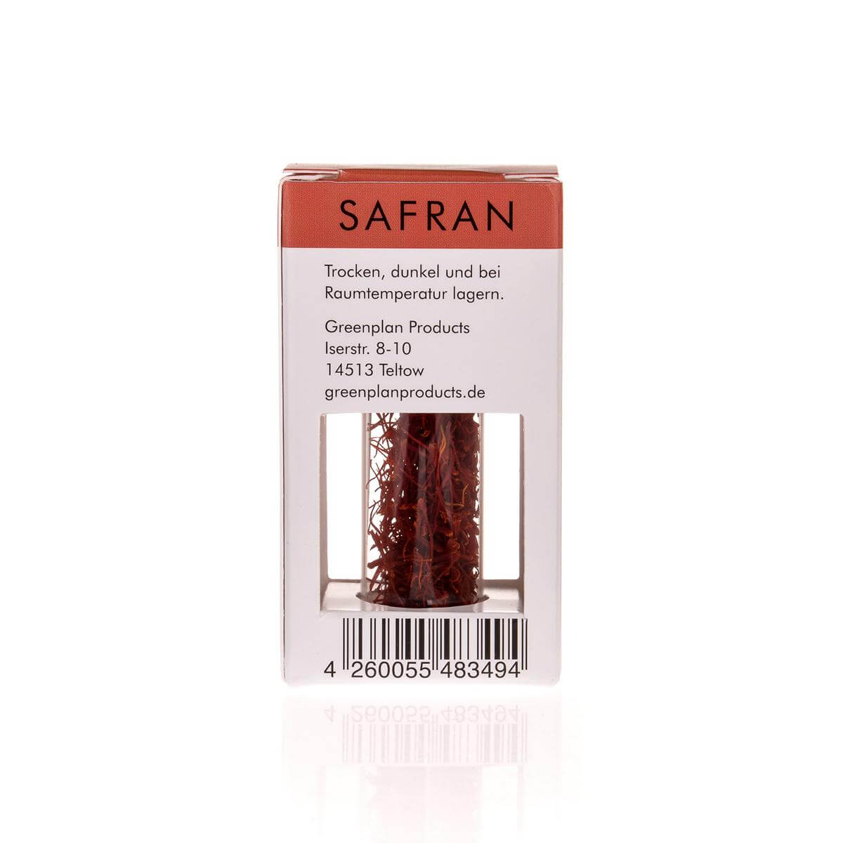 502 Safranfäden 1g - hinten Iranische Hochland Safranfäden, Negin 1.Qualität Safran – Safran Fäden (1g) Safranfäden in Premium-Qualität