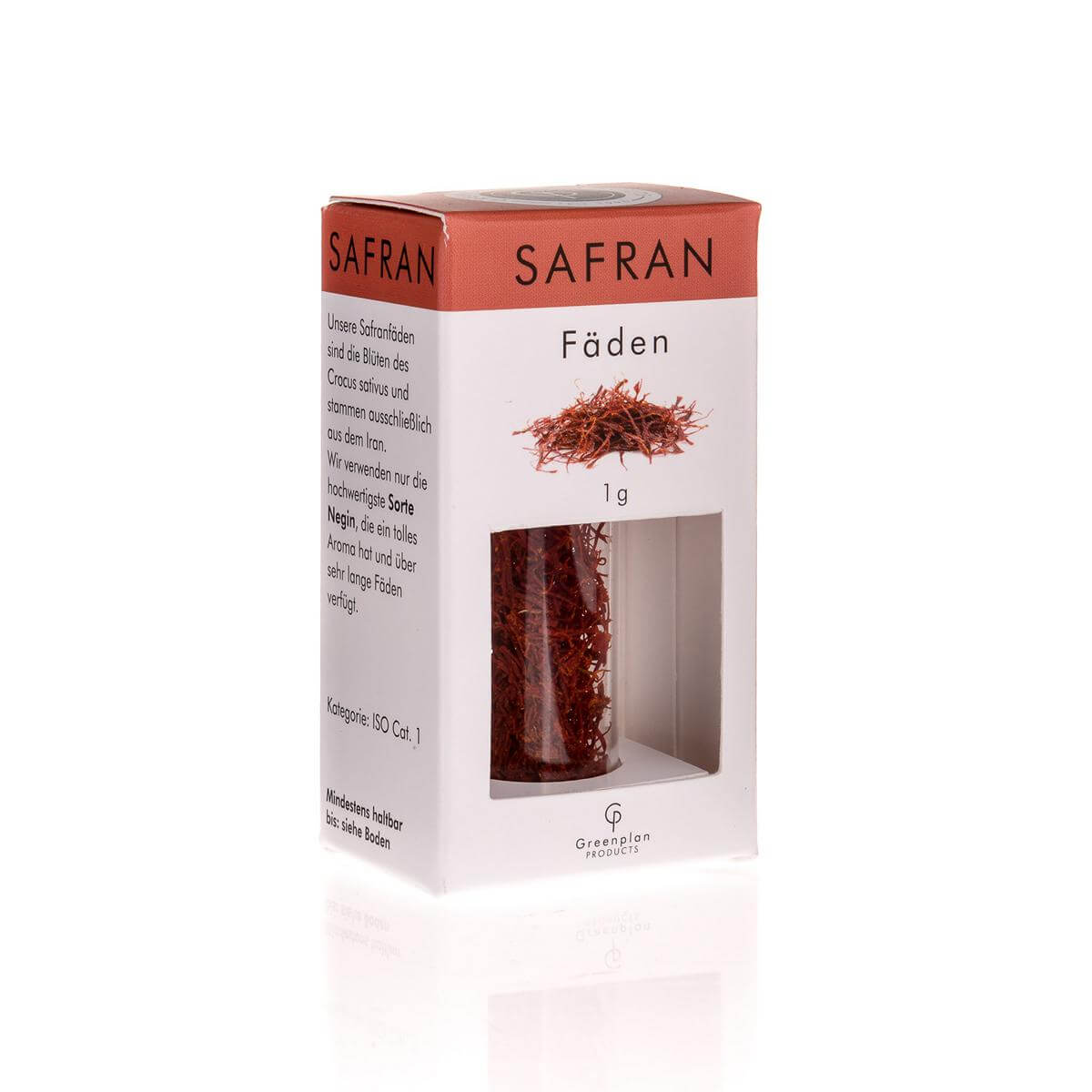 502 Safranfäden 1g - schräg Iranische Hochland Safranfäden, Negin 1.Qualität Safran – Safran Fäden (1g) Safranfäden in Premium-Qualität
