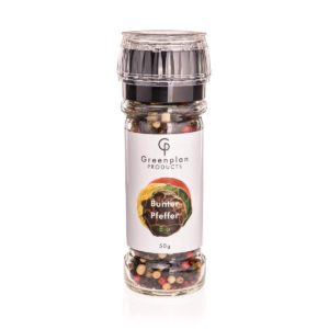 Bunter-Pfeffer-Cocktail Schinusbeeren usgewählte Pfeffersorten für ein außergewöhnliches Geschmackserlebnis Gewürzmischung Pfeffer bunt ganz Pfeffer bunt ganz