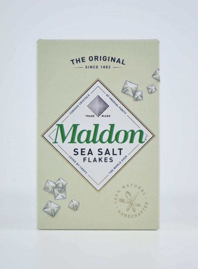 Meersalzkristalle Meersalz in Flocken-Form aus England Maldon Salt bestellen